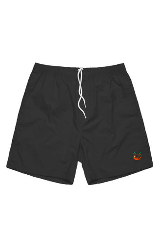 &amp; Chill Clothing Mens Short Shorts - Black