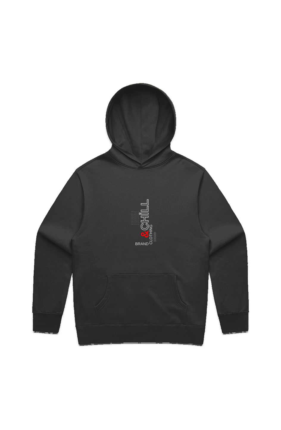 LAX Hoodie - Red/Black