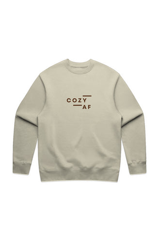 Cozy AF - Butter/Brown