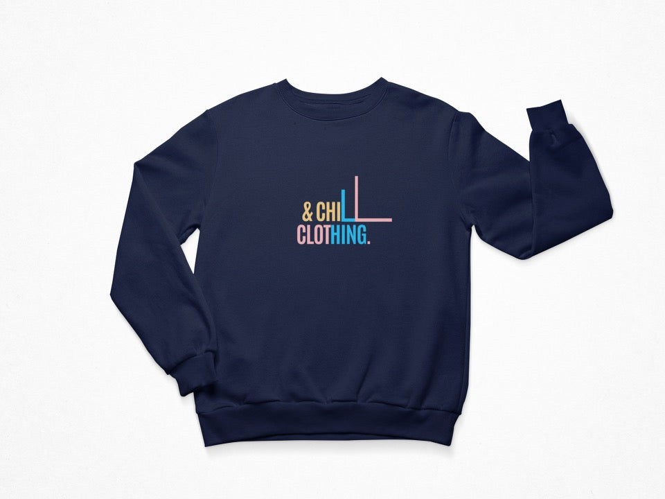 Sunset - Crewneck Sweatshirt  - Navy