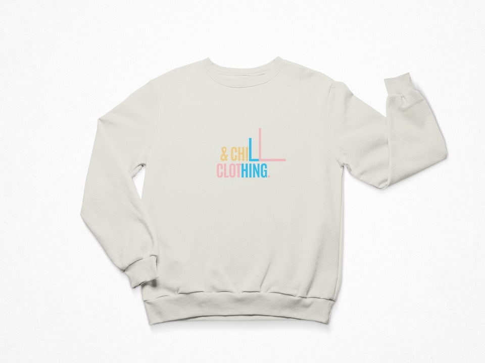 Sunset - Crewneck Sweatshirt  - Ivory White