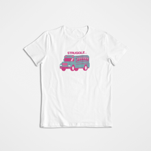 Load image into Gallery viewer, Struggle Bus Tee - White
