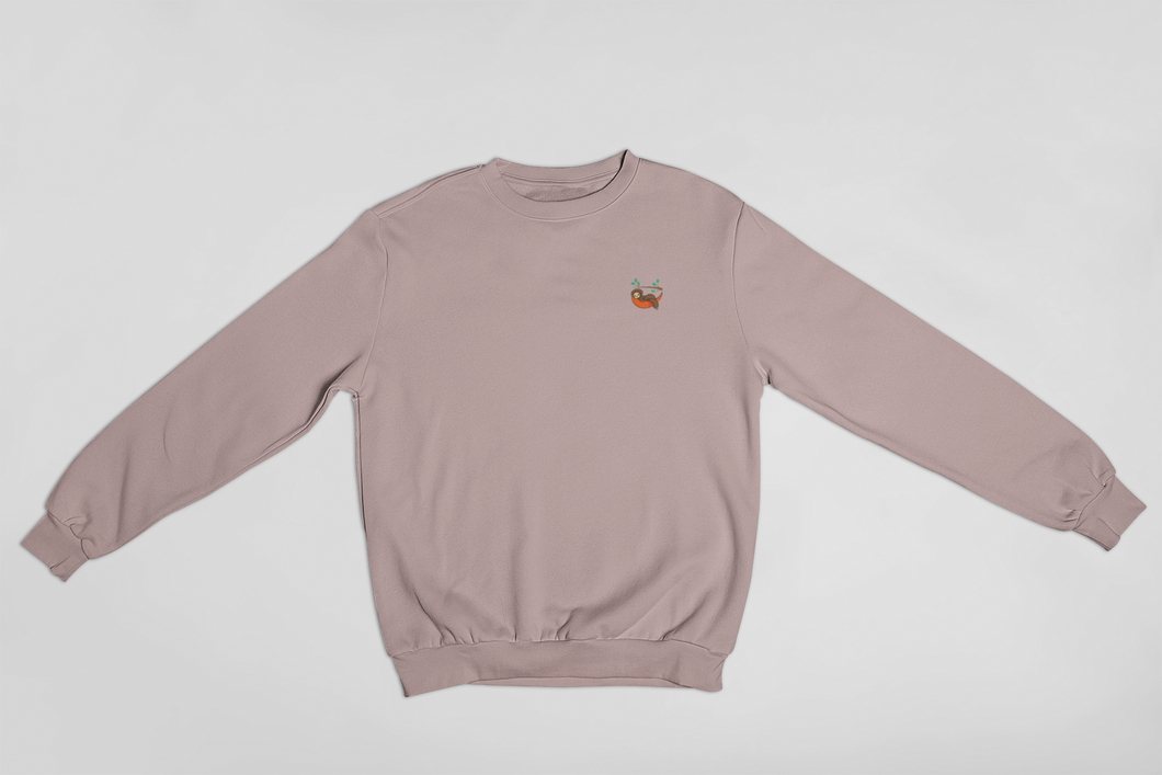 Bleak Crewneck Sweatshirt - Dusty Pink