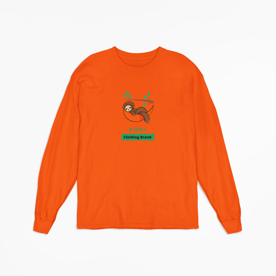 O.G. Long Sleeve Tee - Orange